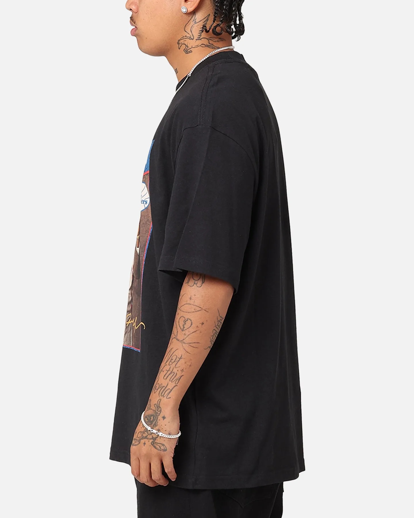 Mitchell & Ness Philadelphia 76ers 1996 NBA Draft T-Shirt Faded Black