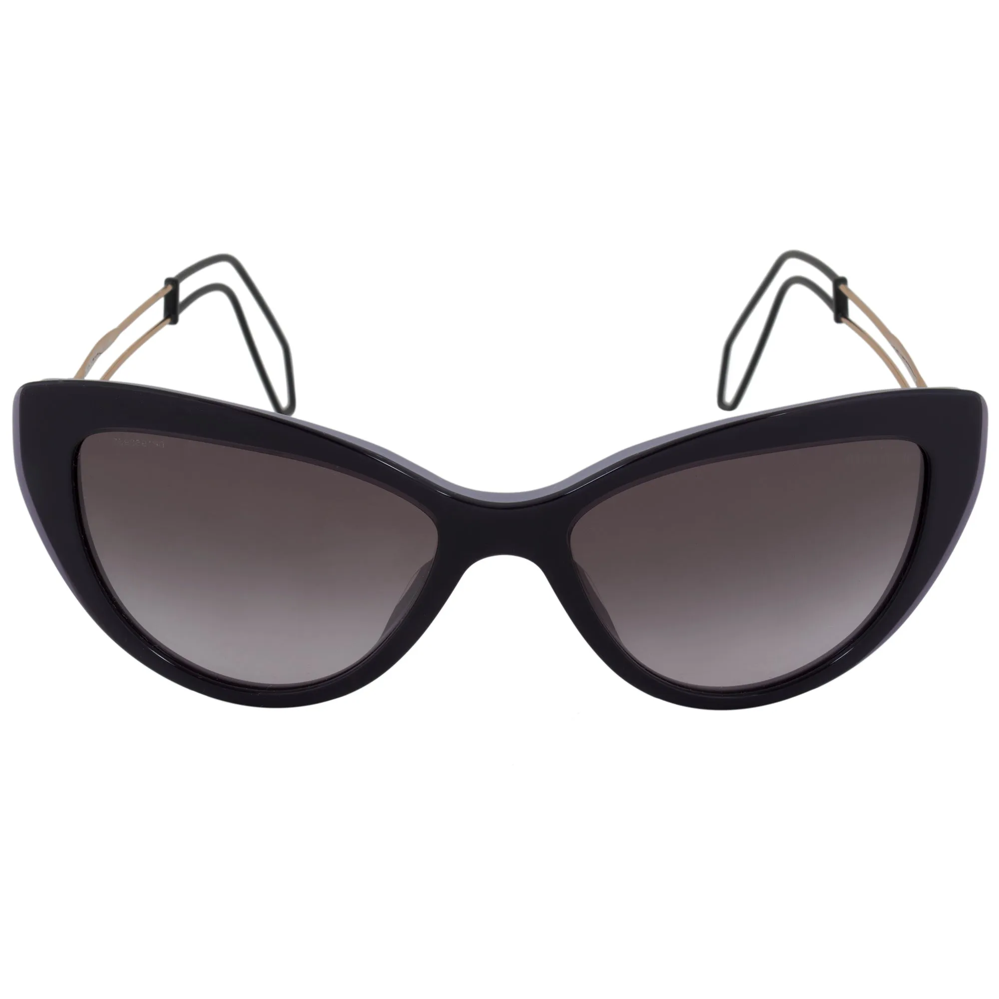 Miu Miu Cat Eye Sunglasses SMU12RS USN3E2 55 | Purple Frame | Gray Gradient Lenses