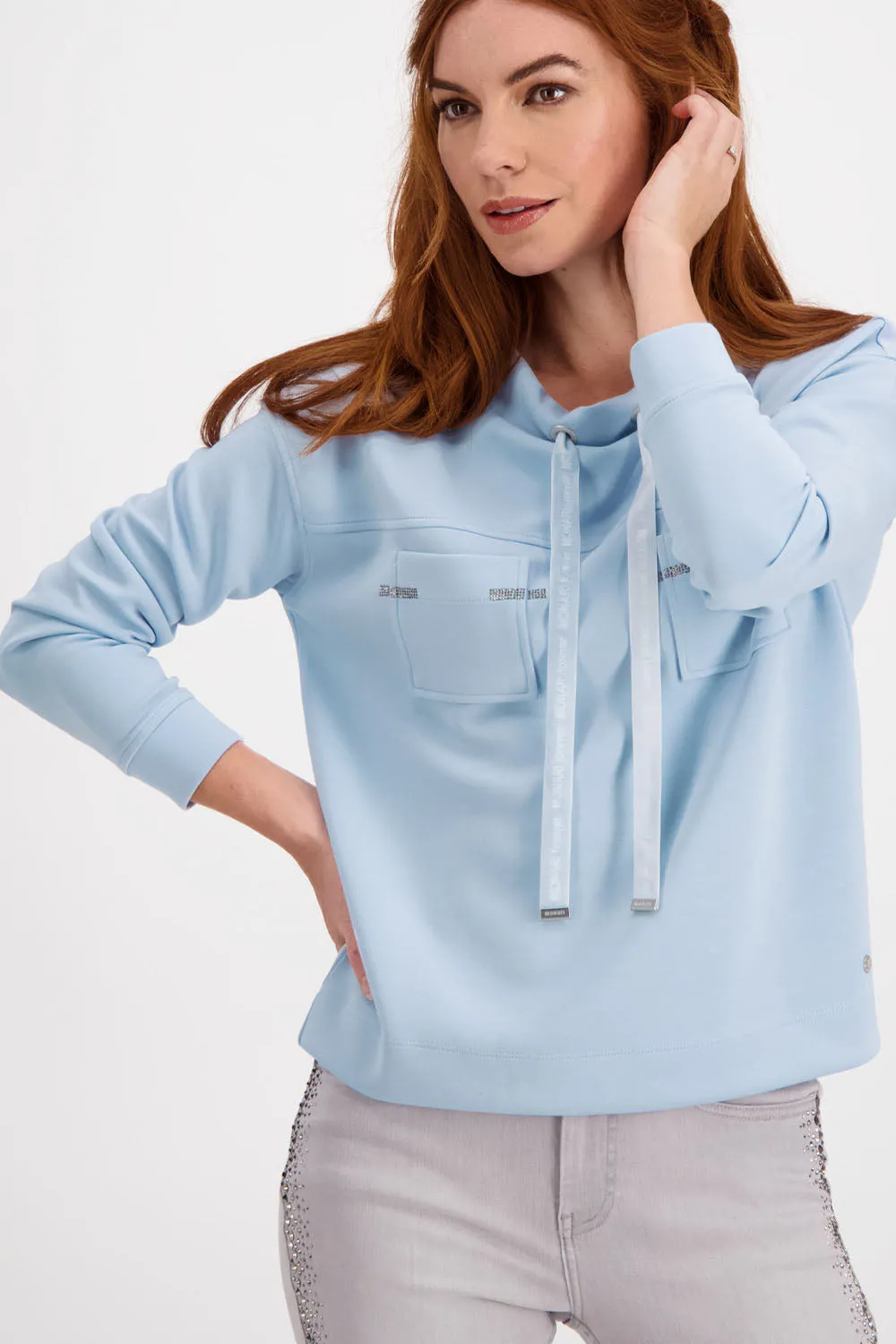 Monari Stand Collar Top M805906