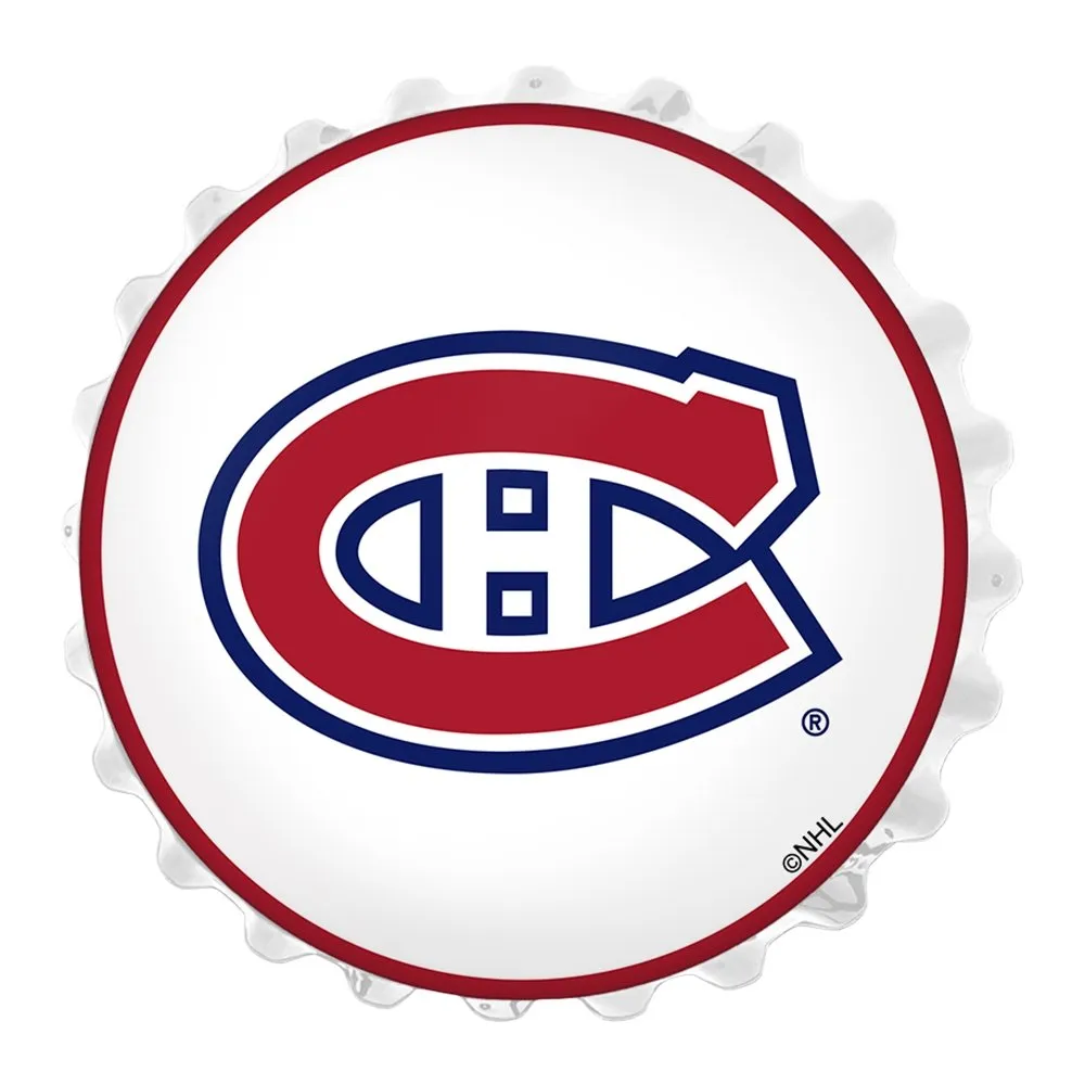 Montreal Canadiens: Bottle Cap Wall Light