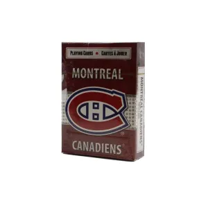 Montreal Canadiens Sports Vault NHL Playing Cards
