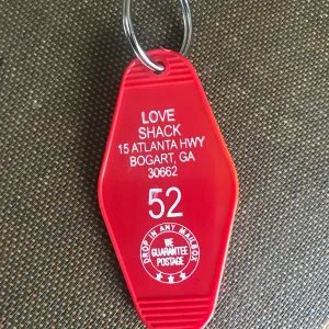 Motel Key Fob - Love Shack