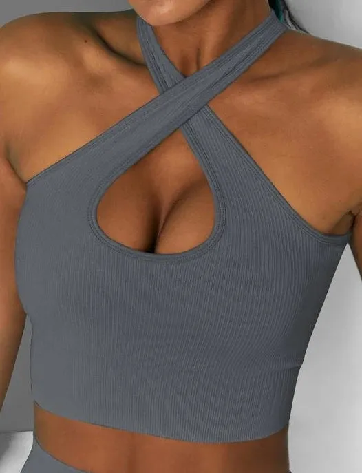 Move Like Diva Seamless Push-Up Sports Bra