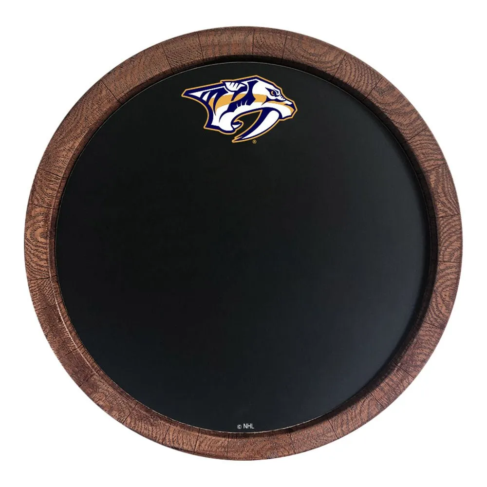 Nashville Predators: Barrel Top Chalkboard Sign