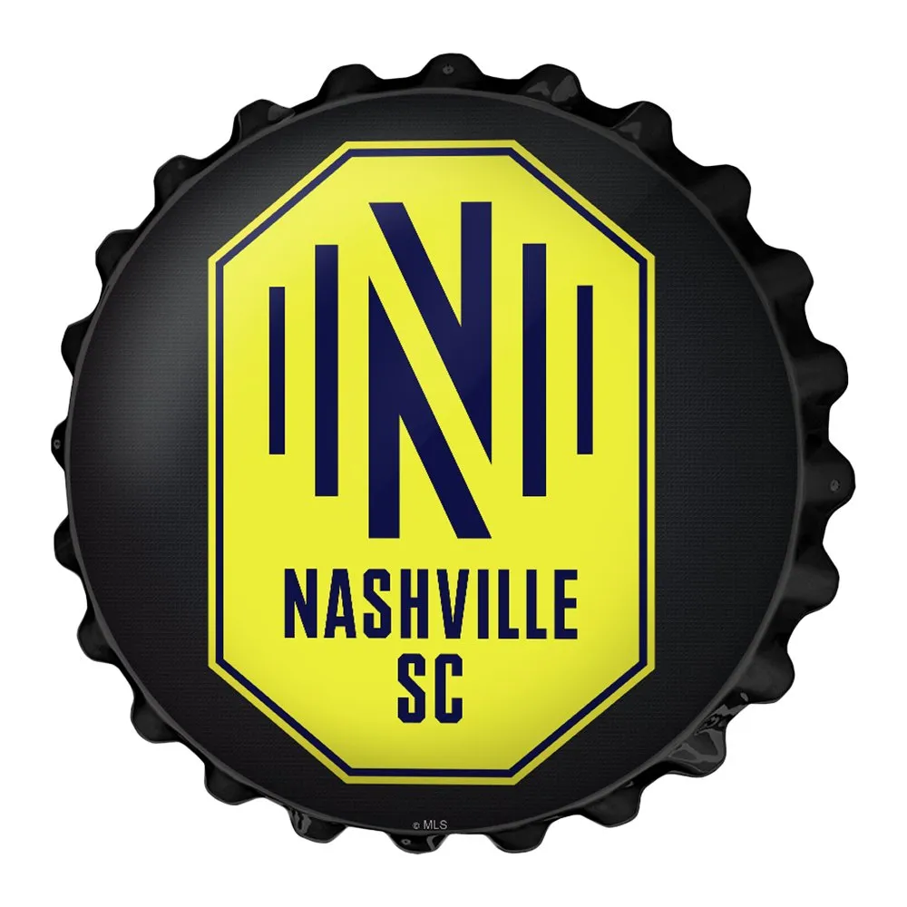 Nashville SC: Bottle Cap Wall Sign