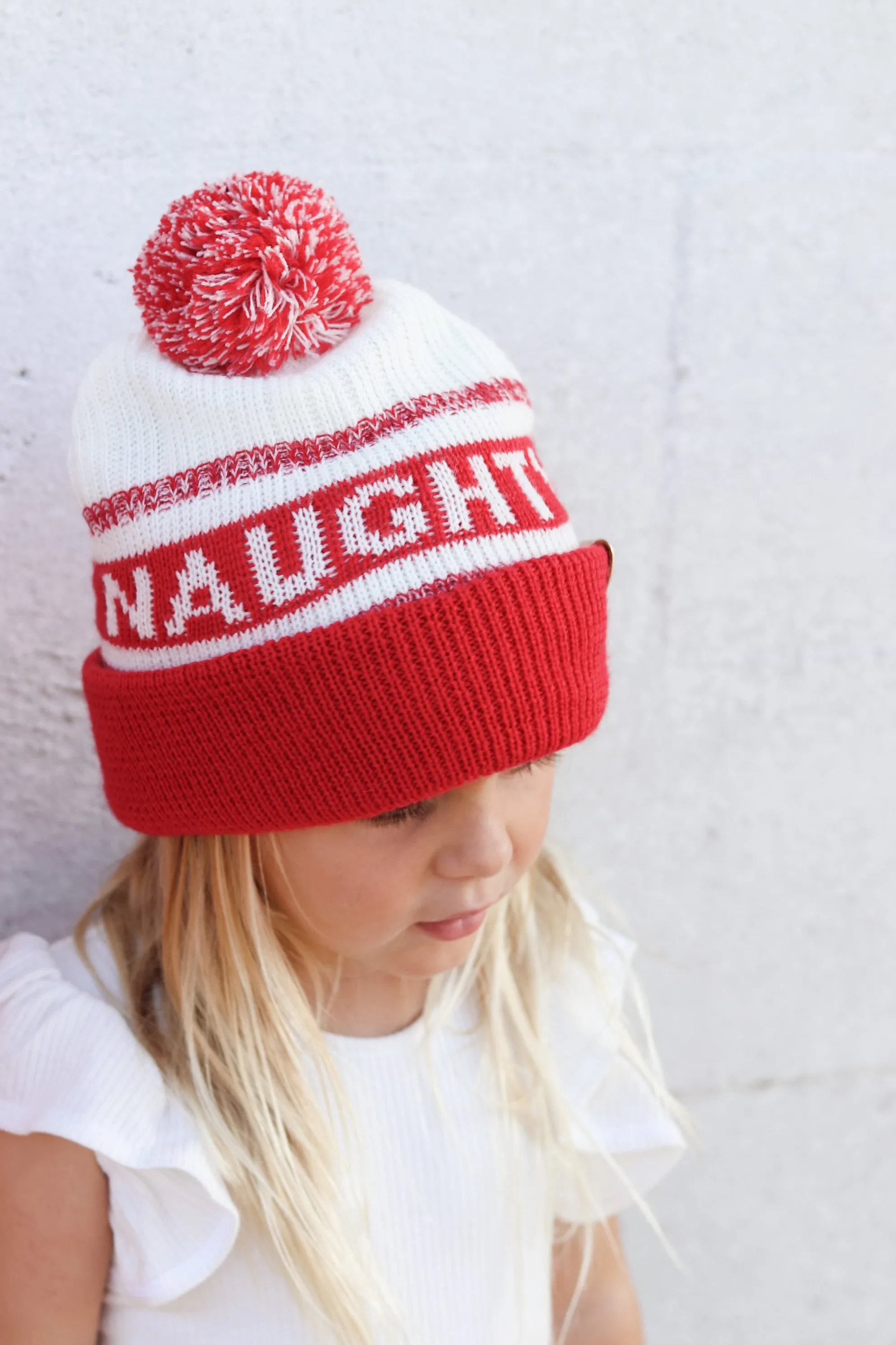 Naughty or Nice Reversible Beanie