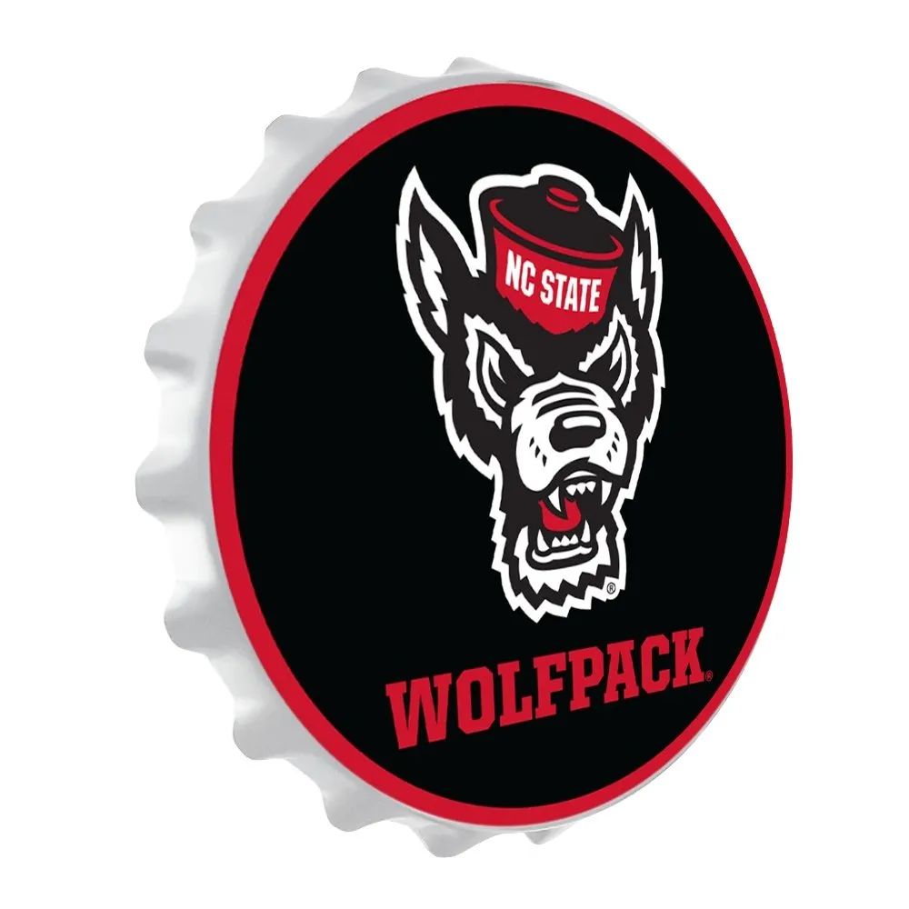 NC State Wolfpack: Tuffy - Bottle Cap Wall Sign