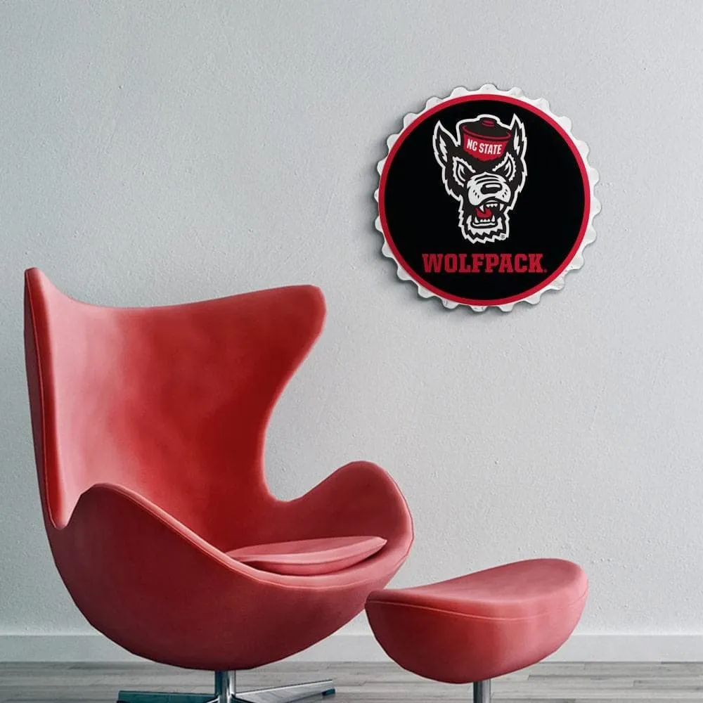 NC State Wolfpack: Tuffy - Bottle Cap Wall Sign