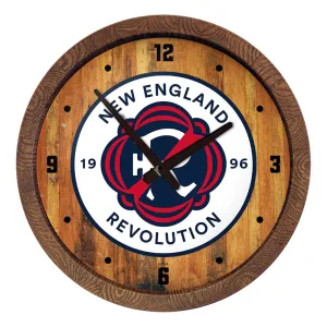 New England Revolution: "Faux" Barrel Top Clock