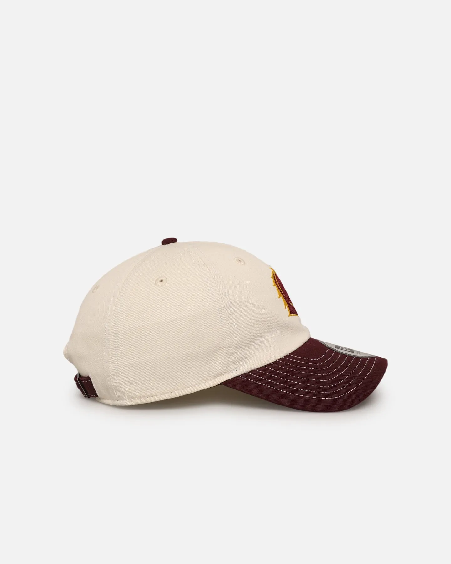 New Era Brisbane Broncos 'NRL 2-Tone 2025 Collection' Casual Classic Strapback Chrome White