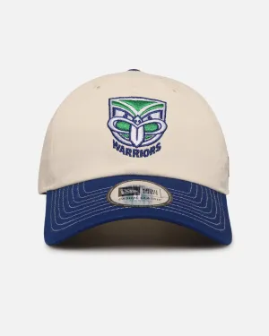 New Era New Zealand Warriors 'NRL 2-Tone 2025 Collection' Casual Classic Strapback Chrome White