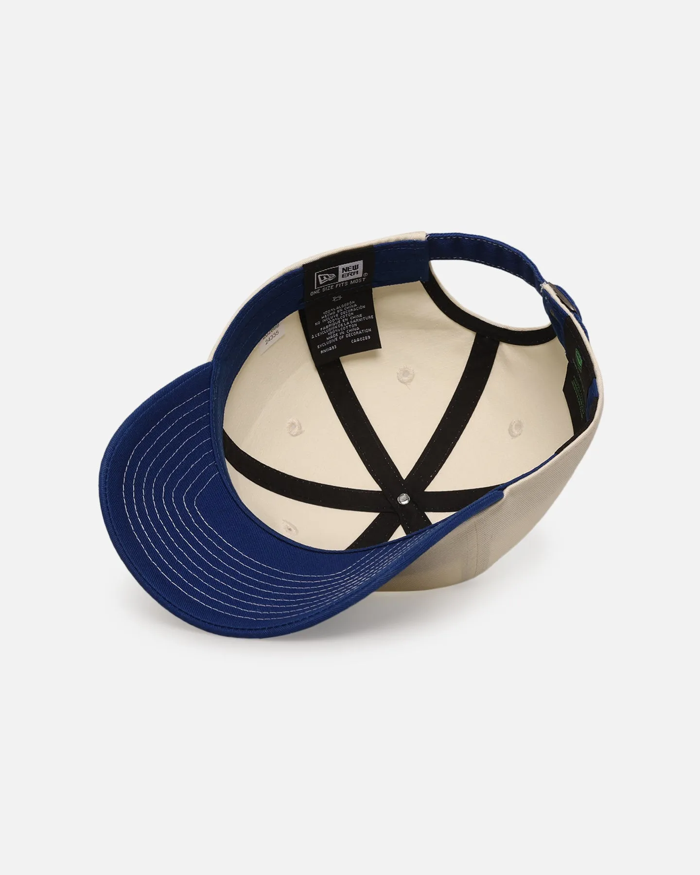 New Era New Zealand Warriors 'NRL 2-Tone 2025 Collection' Casual Classic Strapback Chrome White