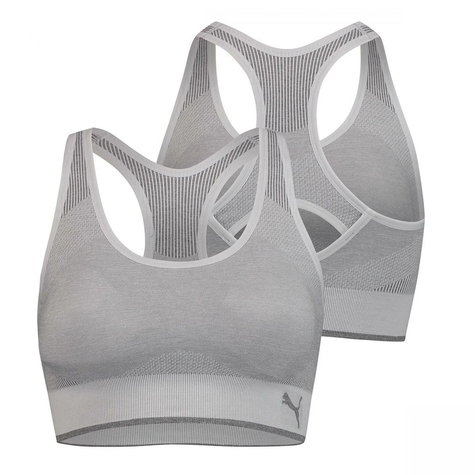 New Puma Womens Active Performance Sports Seamless Bra. 1343696-1 Medium
