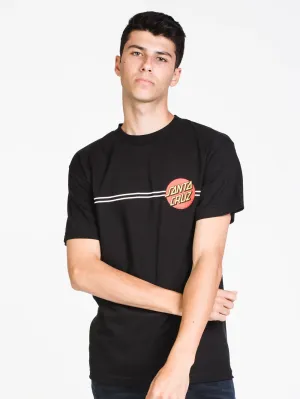 New SANTA CRUZ CLASSIC DOT T-SHIRT, Men's Sz L! Black!