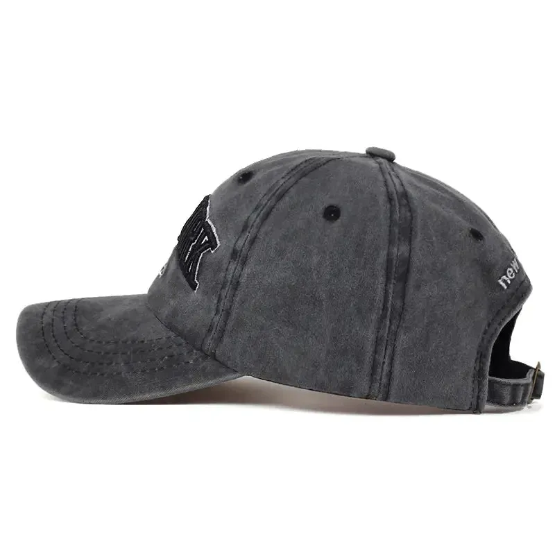 New York Embroidery Baseball Cap - Men's Cotton Hip Hop Snapback Cap for Outdoors Casual Travel, Women's Hat