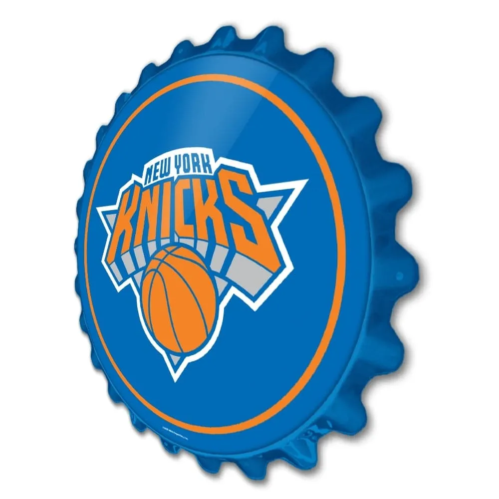 New York Knicks: Bottle Cap Wall Sign