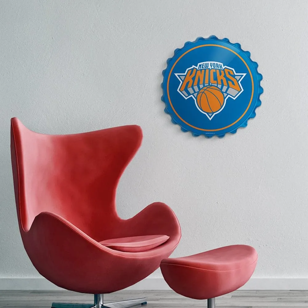 New York Knicks: Bottle Cap Wall Sign