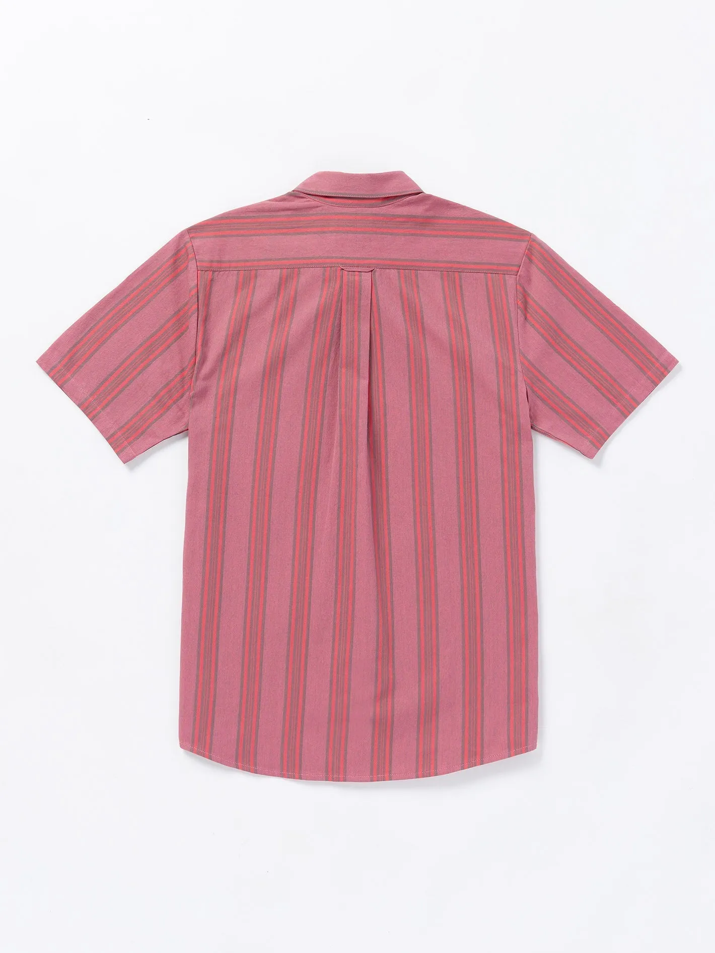 Newbar Stripe Hemd - WASHED RUBY