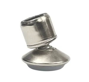 Nickel Plated Vintage Swivel Chair Tip 13mm - V005.5CT