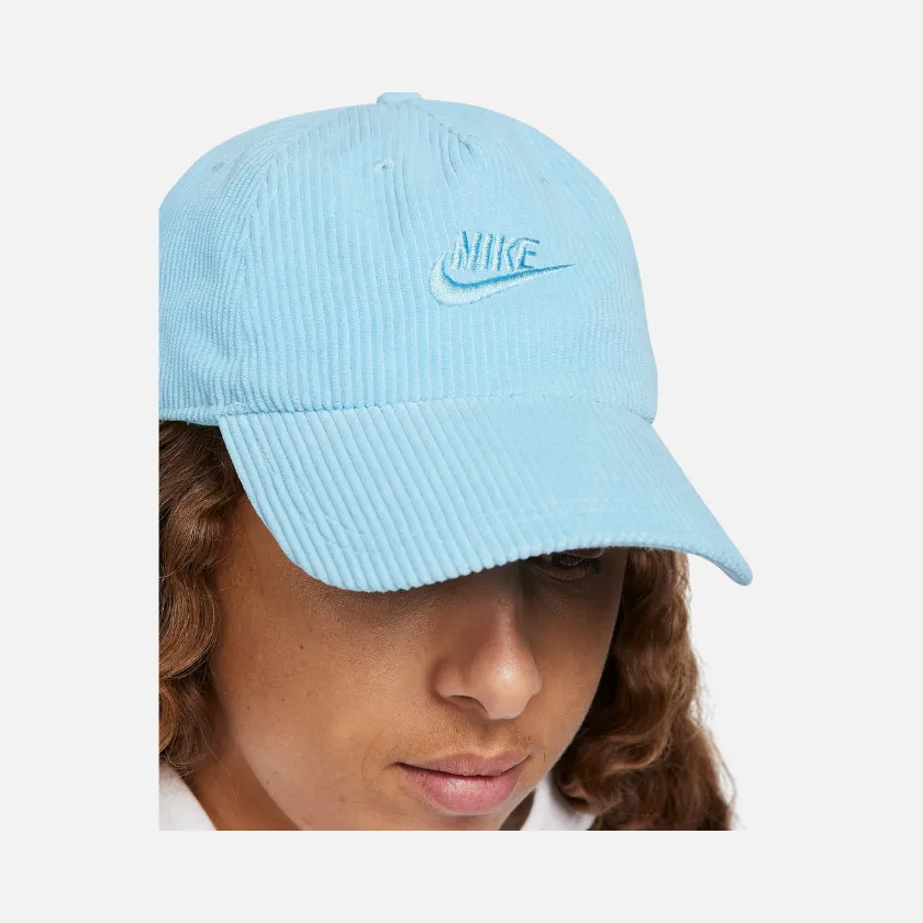 Nike Club Cap Unstructured Corduroy Cap -Aquarius Blue/Aquarius Blue