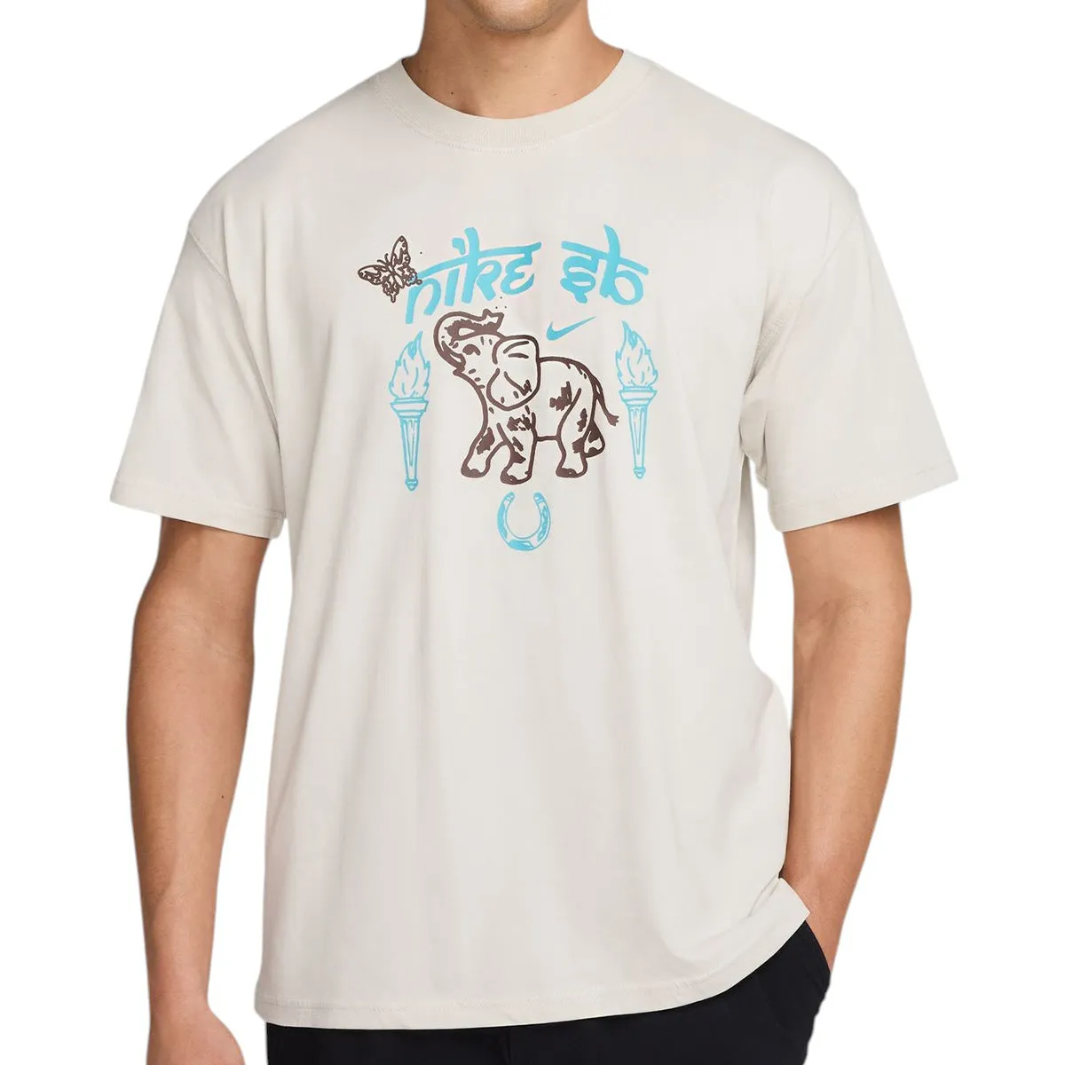 Nike SB - Elephant Tee Light Bone