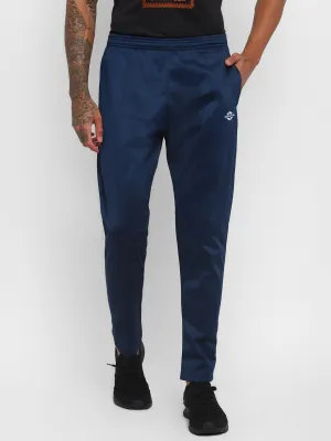Nivia SuperPoly Lower for Men/Knitted heavy Polyester lower with Zipper Pocketfor Men - Navy