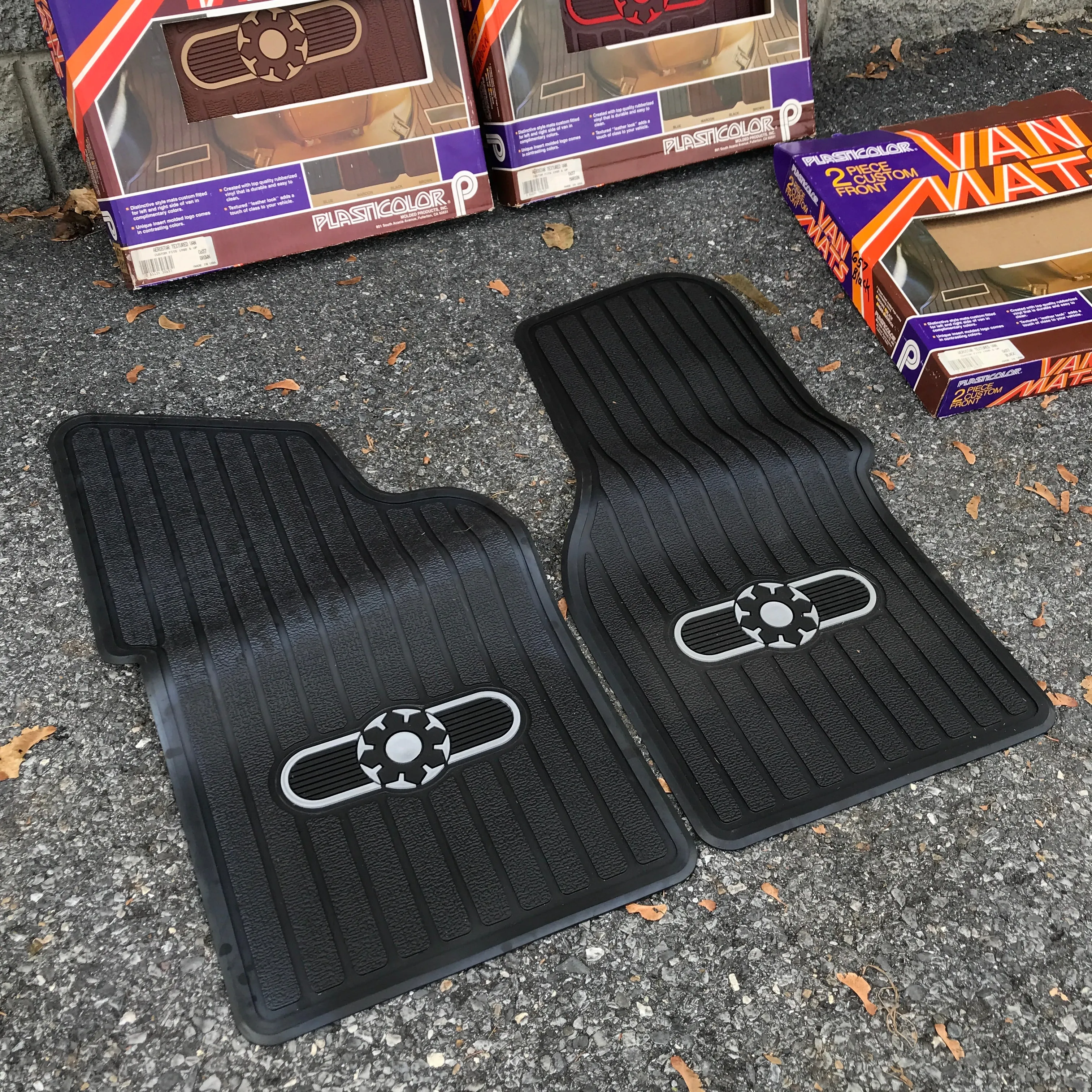 NOS Aerostar Floor Mats - Plasticolor Van Mats