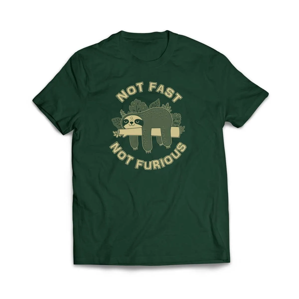 Not Fast, Not Furious Sloth  T-Shirt
