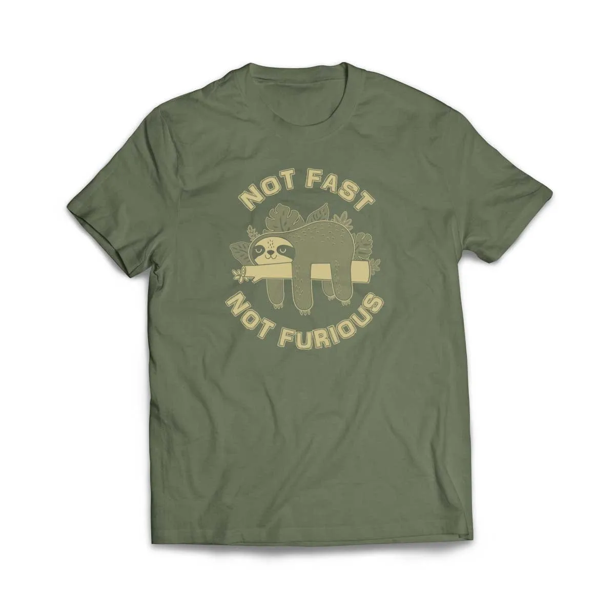 Not Fast, Not Furious Sloth  T-Shirt