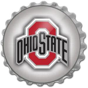 Ohio State Buckeyes: Bottle Cap Wall Sign