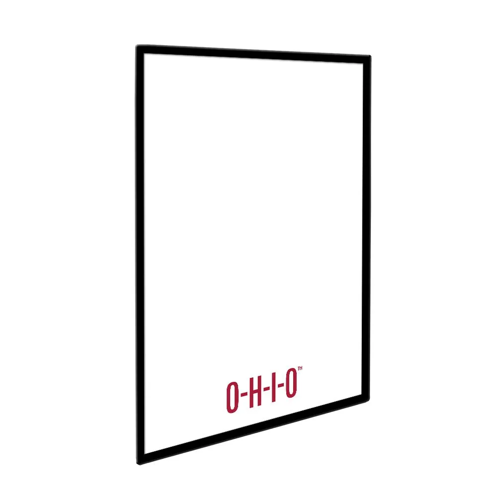Ohio State Buckeyes: O-H-I-O - Framed Dry Erase Board