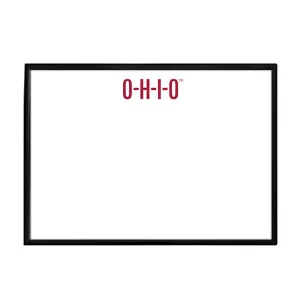 Ohio State Buckeyes: O-H-I-O - Framed Dry Erase Board