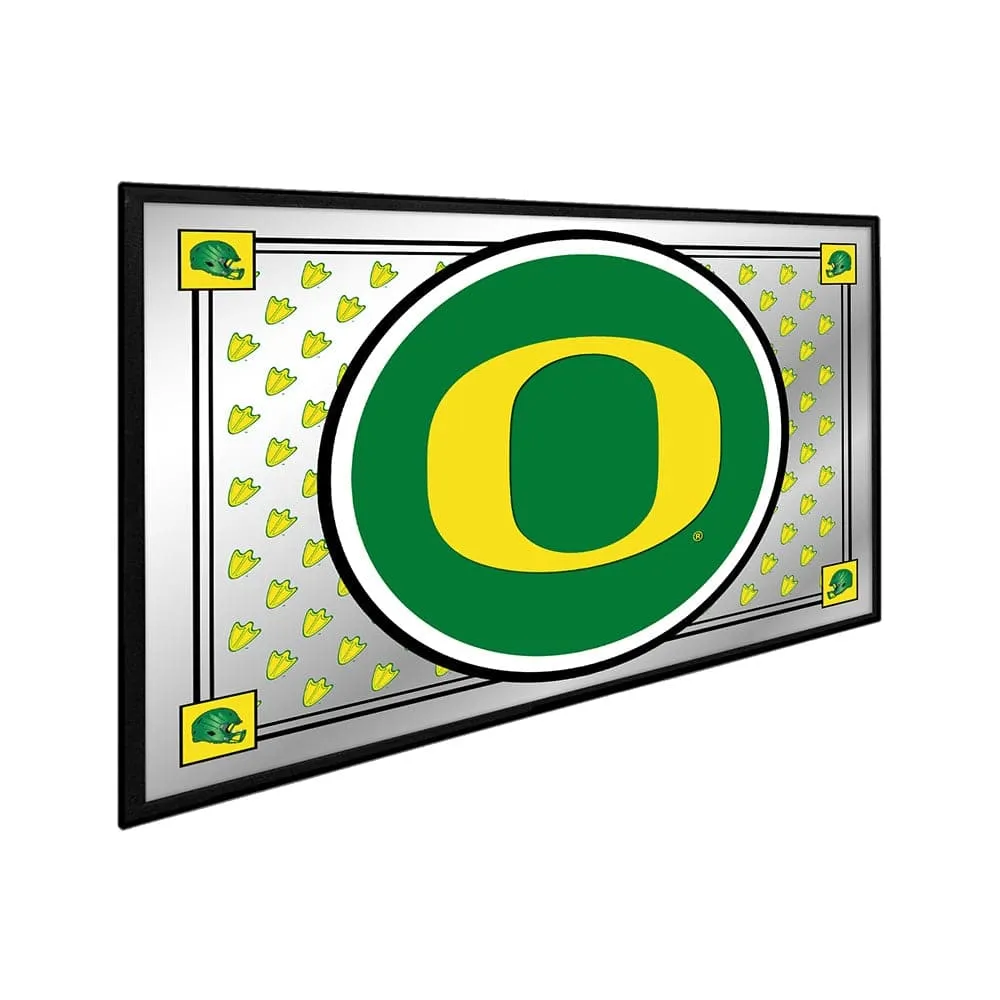 Oregon Ducks: Team Spirit - Framed Mirrored Wall Sign