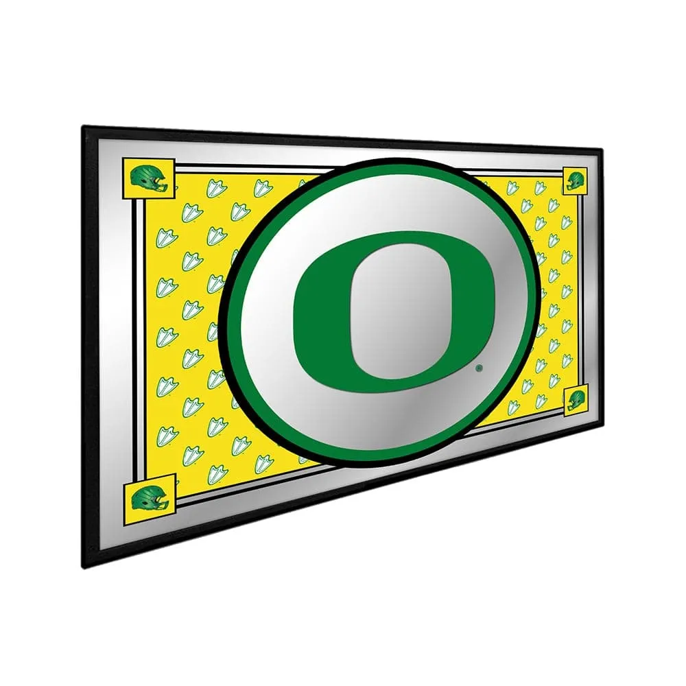 Oregon Ducks: Team Spirit - Framed Mirrored Wall Sign