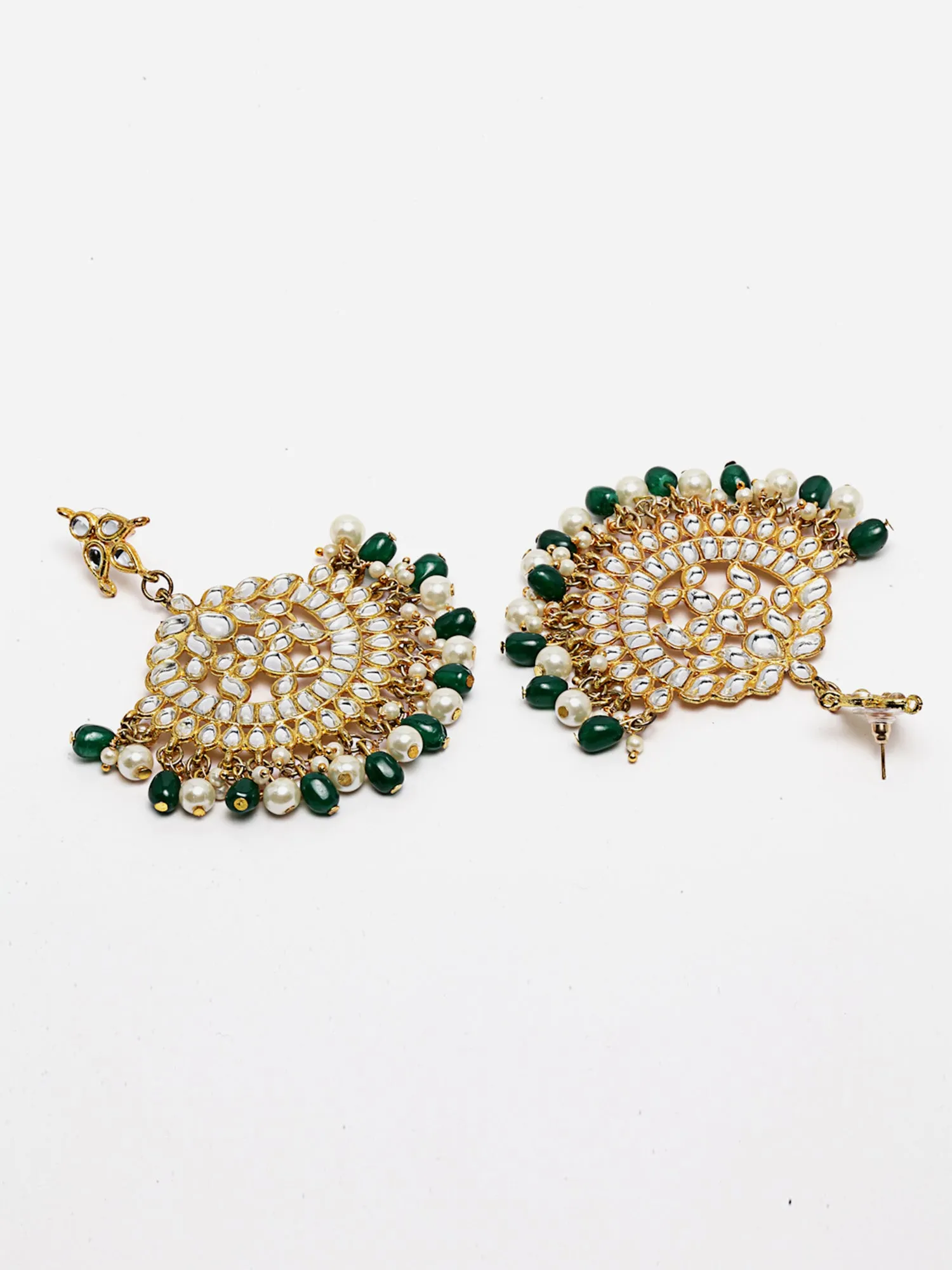Pearl Kundan Multilayered Rani Haar Set
