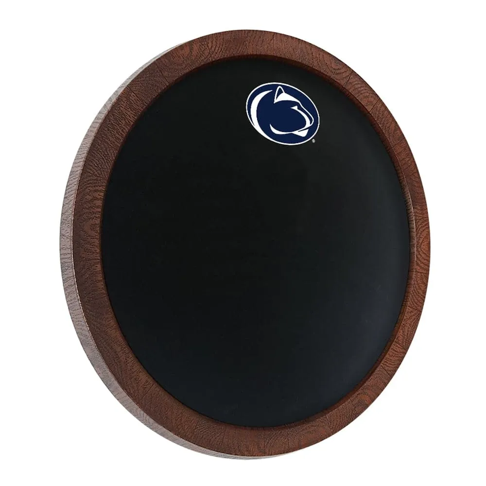 Penn State Nittany Lions: "Faux" Barrel Top Chalkboard