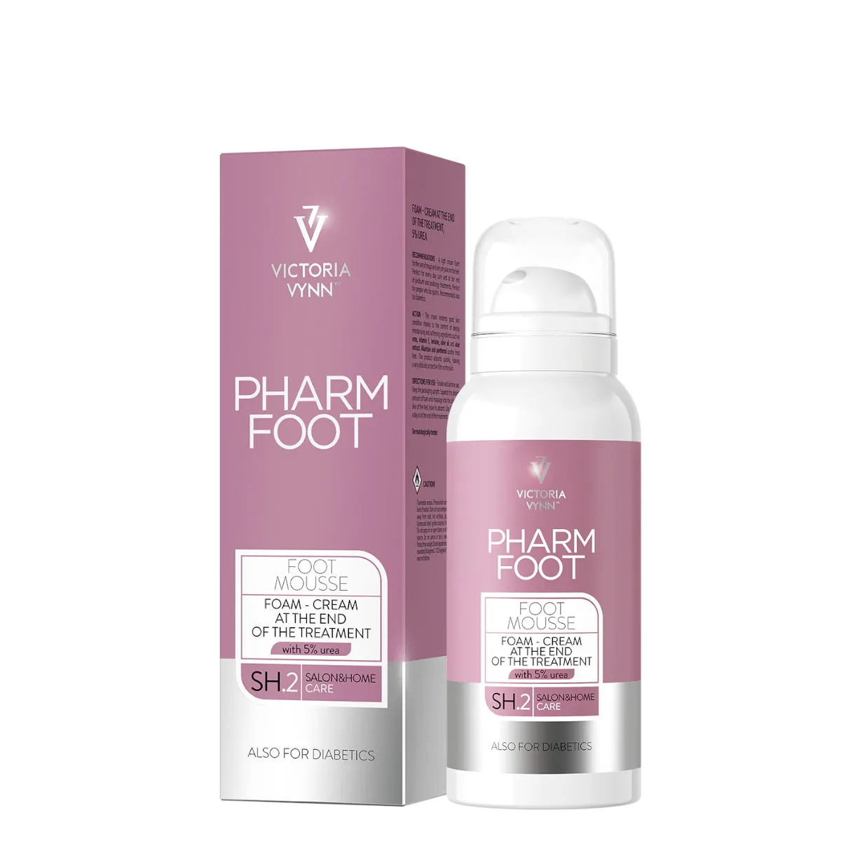 Pharm Foot Mousse Foam-Cream At The End Of The Treatment 5 % Urea SH.2