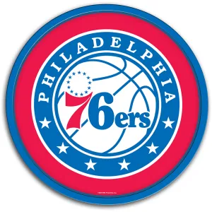 Philadelphia 76ers: Modern Disc Wall Sign