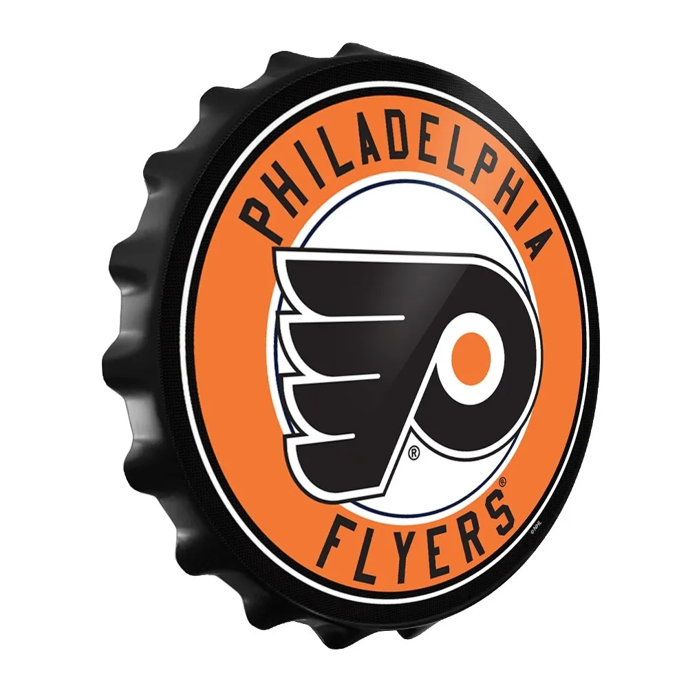 Philadelphia Flyers: Bottle Cap Wall Sign