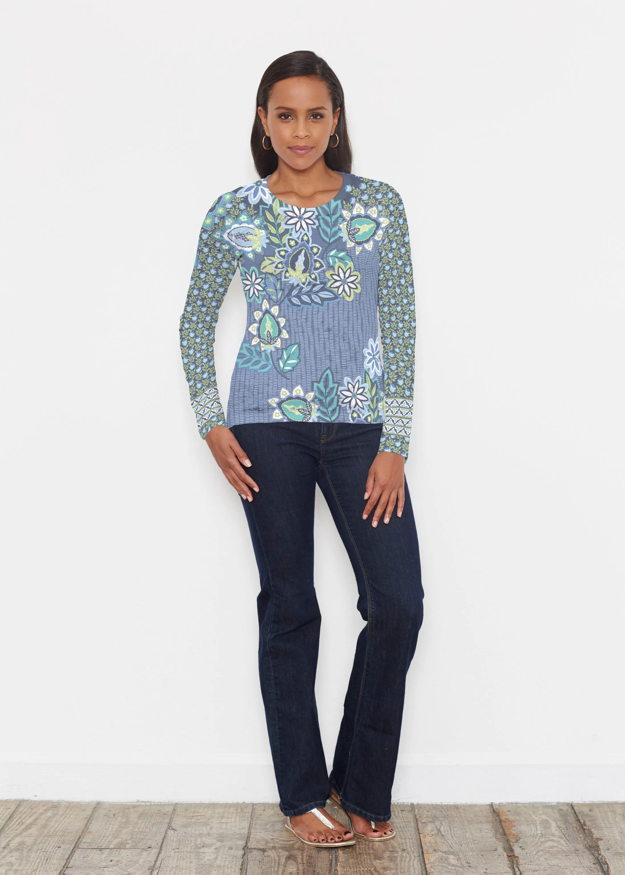Phoebe (13581) ~ Signature Long Sleeve Crew Shirt