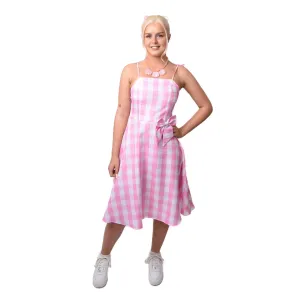 Pink Fashion Doll Summer Women Dress