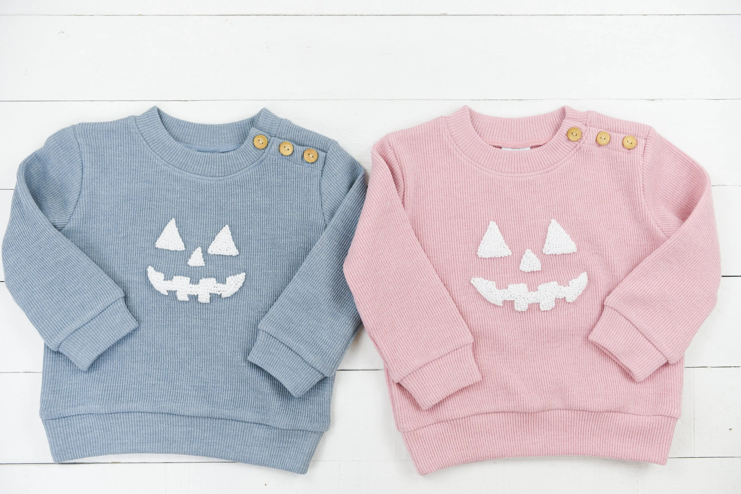 Pink Jack-O-Lantern Sweater