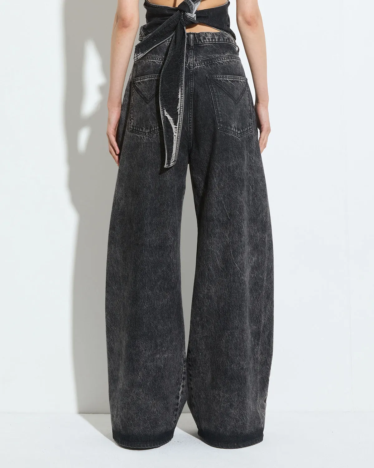 Piro Denim Black Bleach