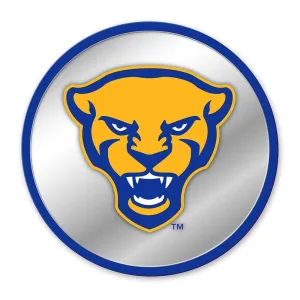Pitt Panthers: Mascot - Modern Disc Mirrored Wall Sign