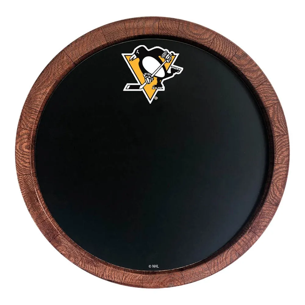 Pittsburgh Penguins: Barrel Top Chalkboard Sign