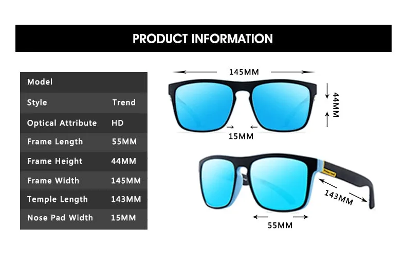 Polarized Classic Men & Women Sunglasses