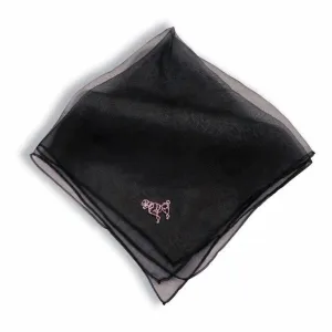 Poodle Scarf Black