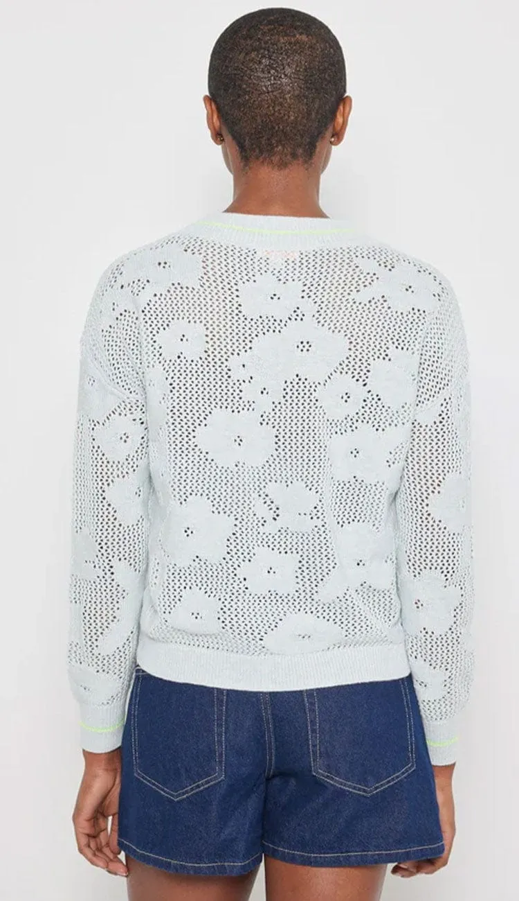 Poppy Pullover - Iced Blue