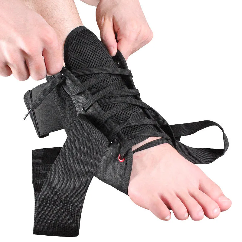 Premium Adjustable Compression Ankle Support Brace for Men & Women - Strong Sports Protection for Injury Recovery and Enhanced Stability