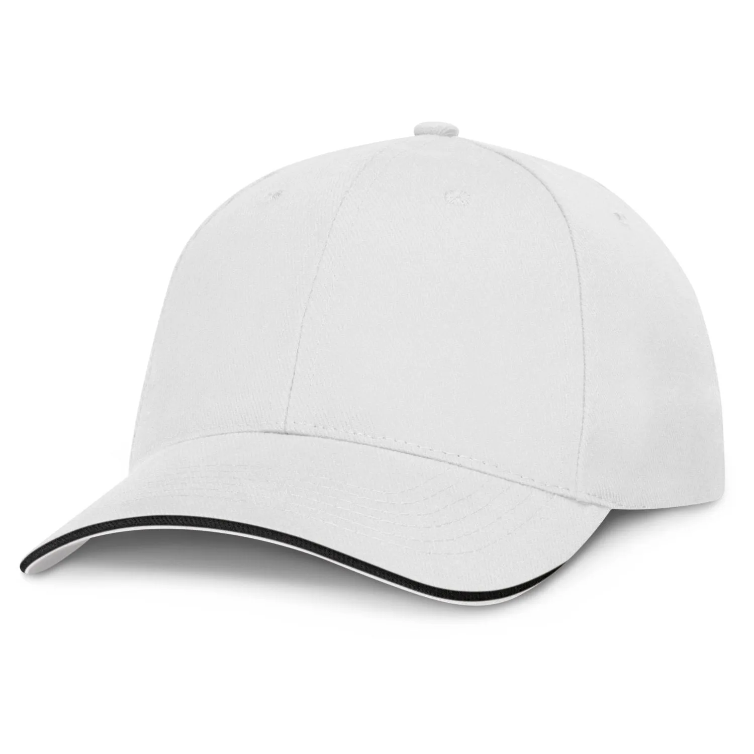 Premium Cotton Cap - White(SHW-20T)